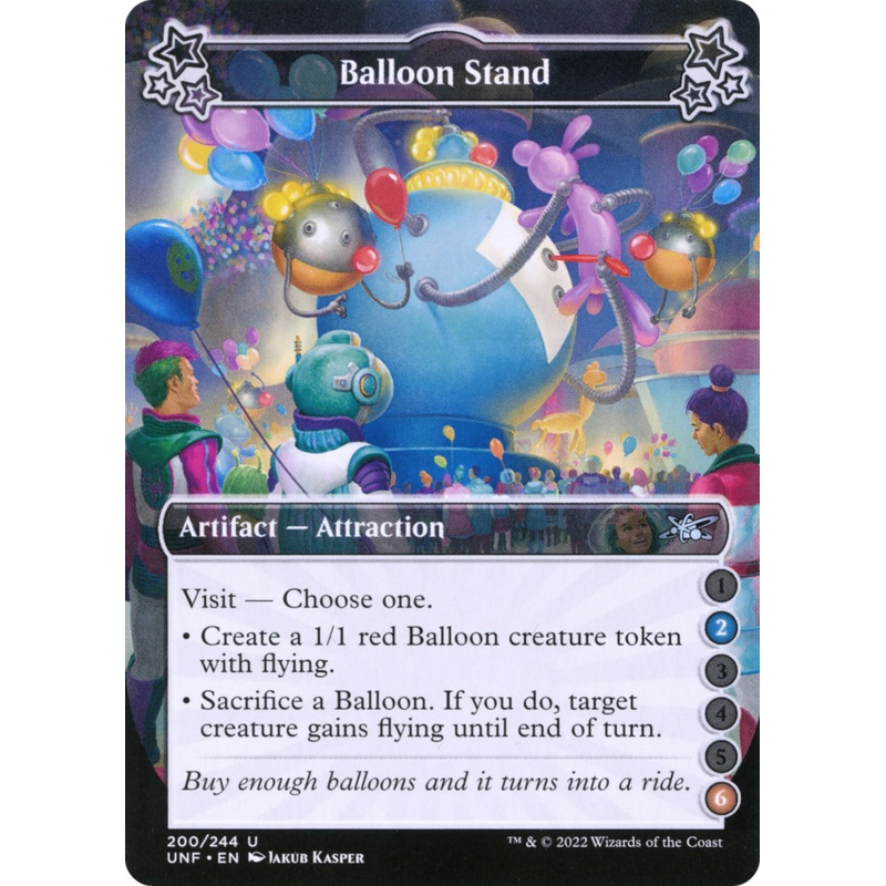 Balloon Stand (UNF-200A) – Unfinity Foil [Uncommon]