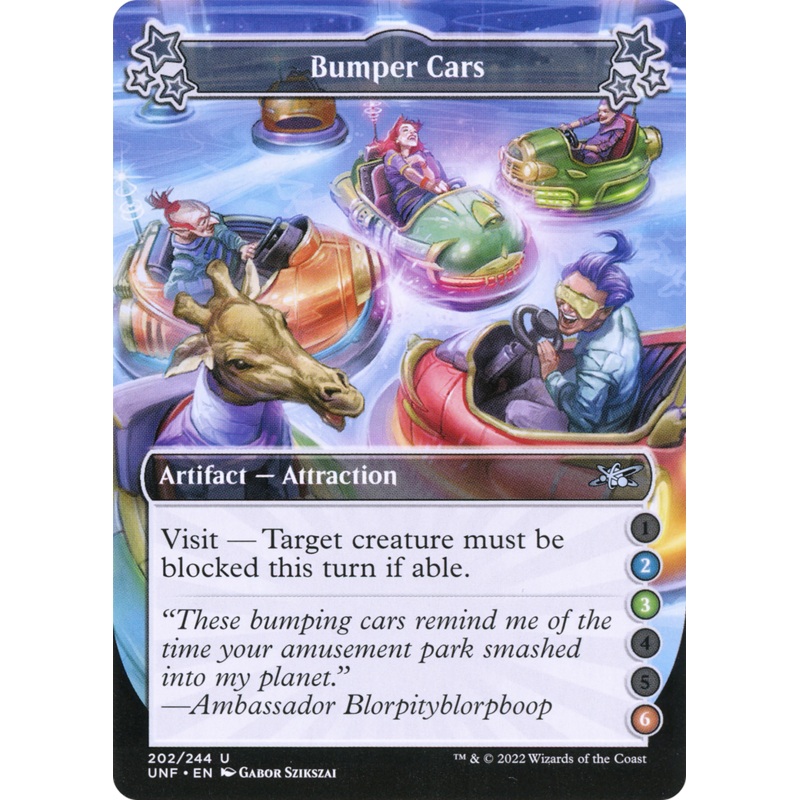 Bumper Cars (UNF-202A) – Unfinity Foil [Uncommon]
