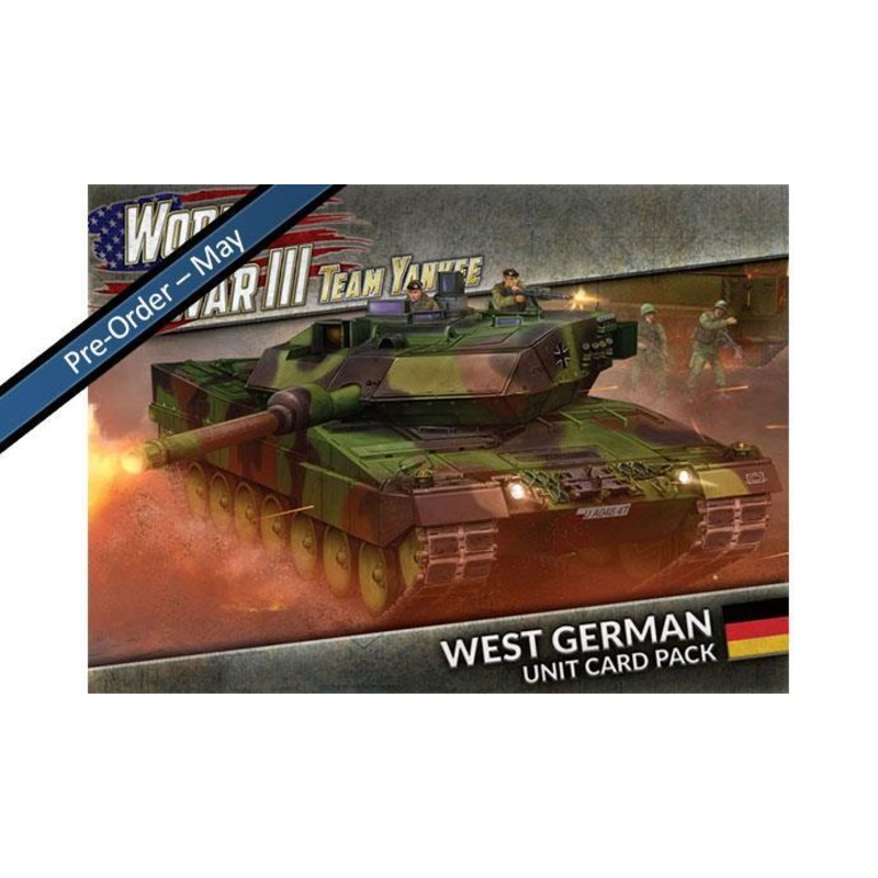World War III: West German Unit Card Pack