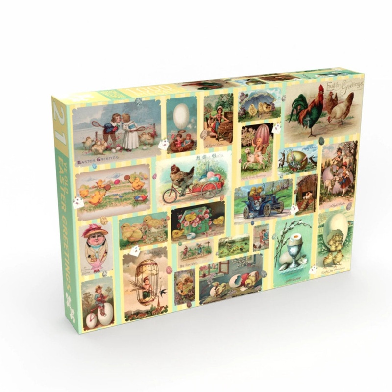 Ye Old Easter Greetings 1000 Piece Puzzle
