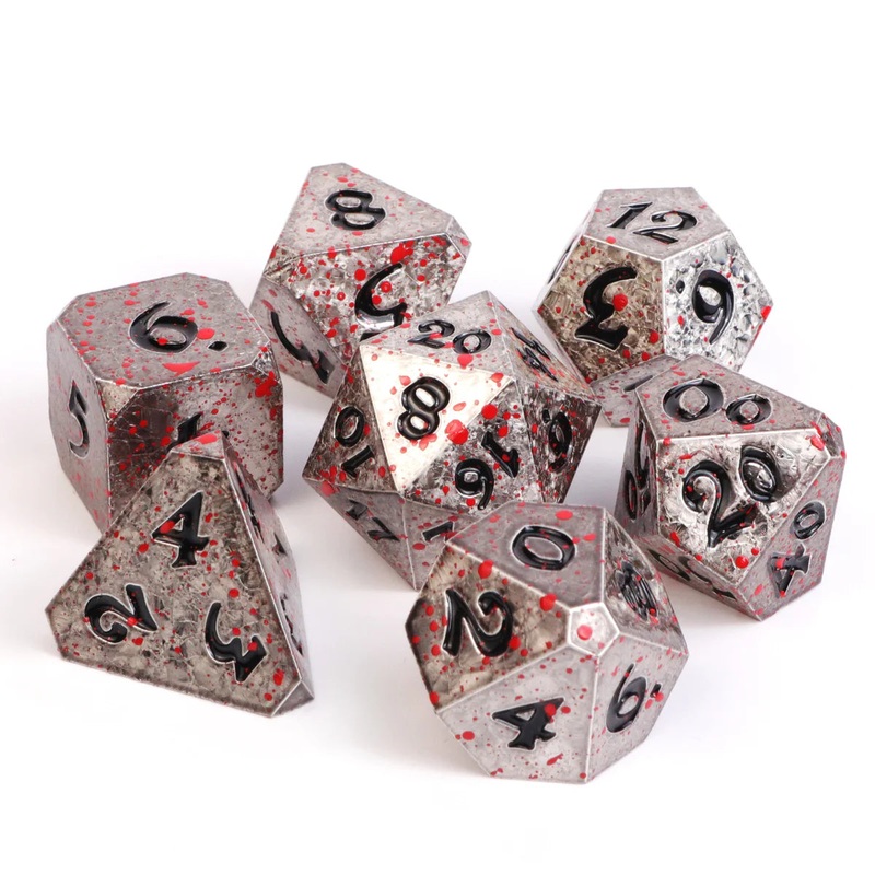 Die Hard Dice 7pc RPG Set – Bloody Starrazor 7rpg Bloody Starrazor