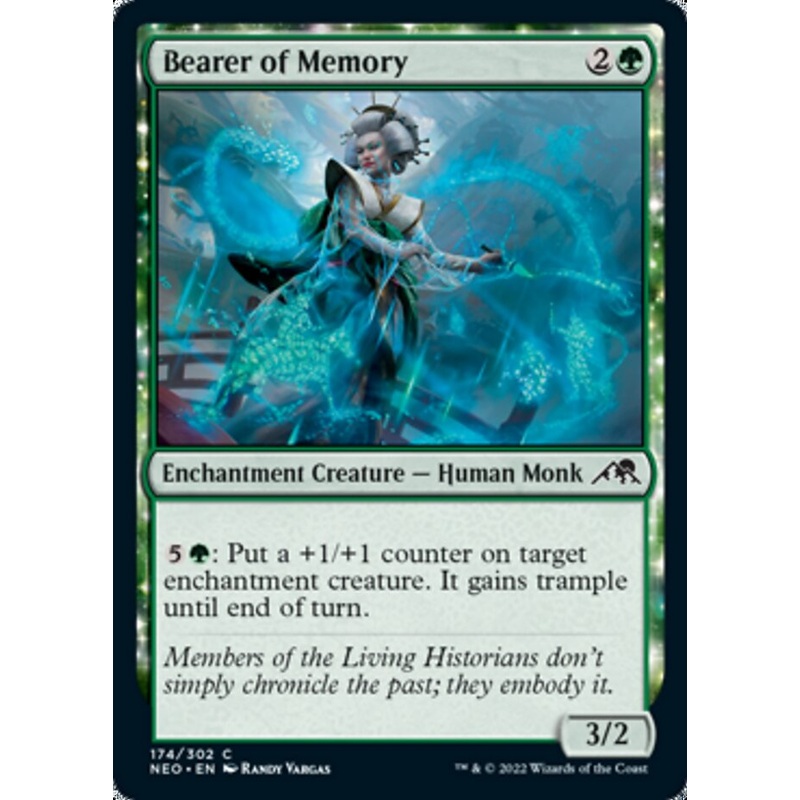 Bearer of Memory (NEO-174) – Kamigawa: Neon Dynasty [Common]