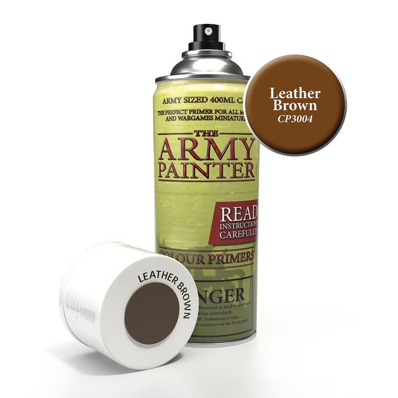 Colour Primer Spray: Leather Brown 3004 Leather Brown