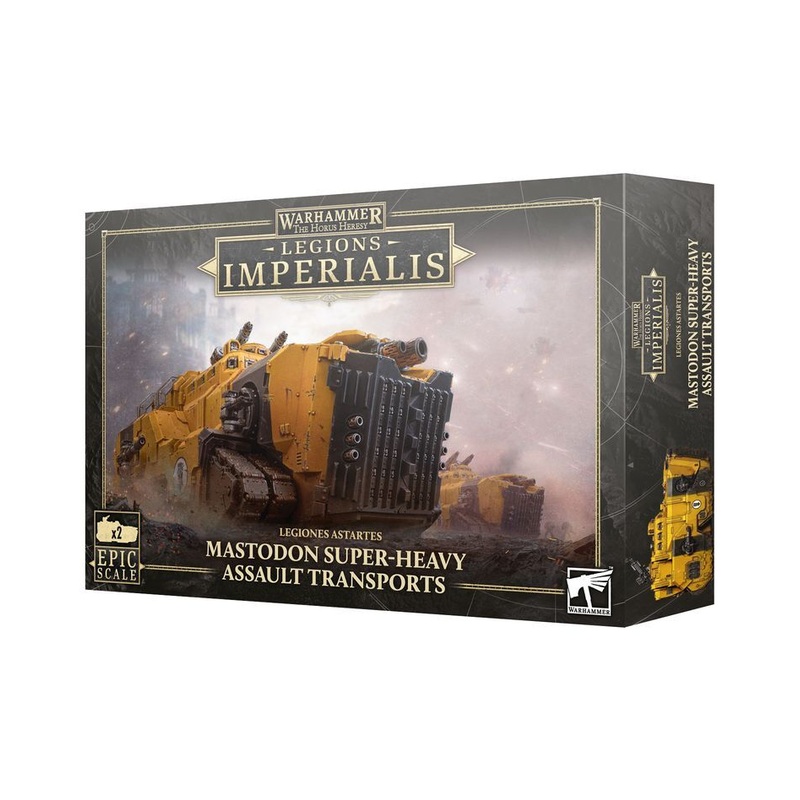 03-92 Legions Imperialis: Mastodon Super-Heavy Assault Transports – Legions Imperialis | Milsims Gam