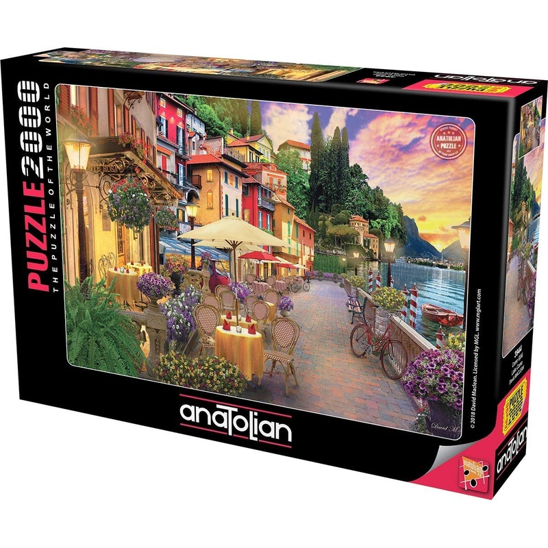 Anatolian – Lake Como Jigsaw Puzzle (2000 Pieces)