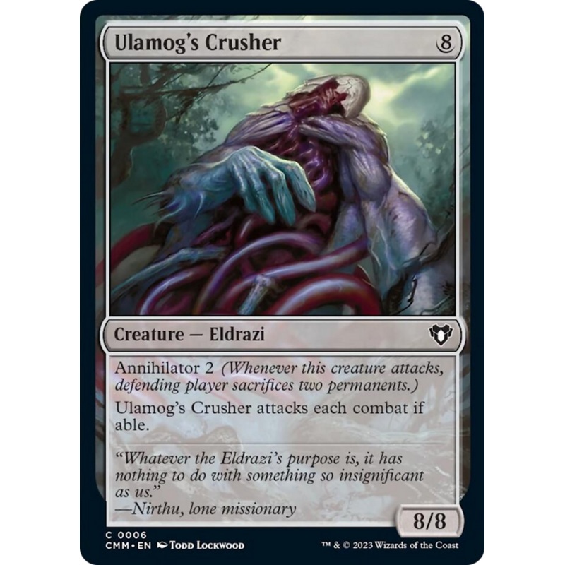 Ulamog’s Crusher (CMM-006) – Commander Masters [Common]