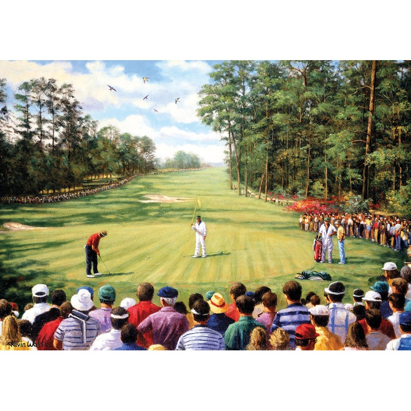 At The Golf Tournament by Kevin Walsh  1000 Piece Jigsaw Puzzle (Kidicraft)