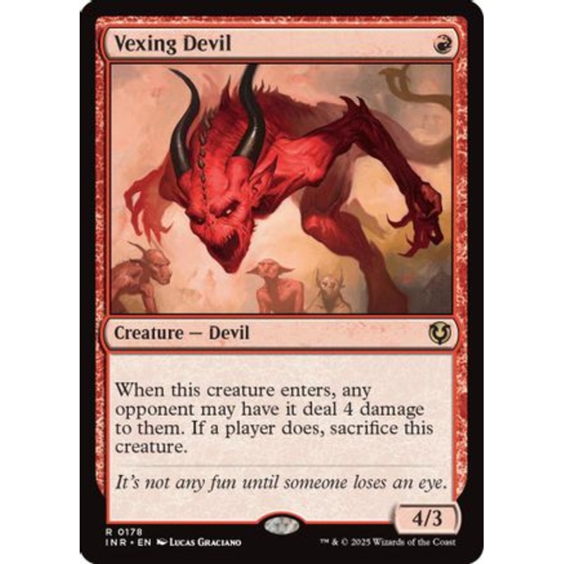 Vexing Devil (INR-178) – Innistrad Remastered [Rare]
