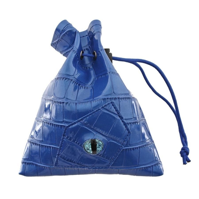 Blue Forged Dice Co Dragon Eye Dice Bag