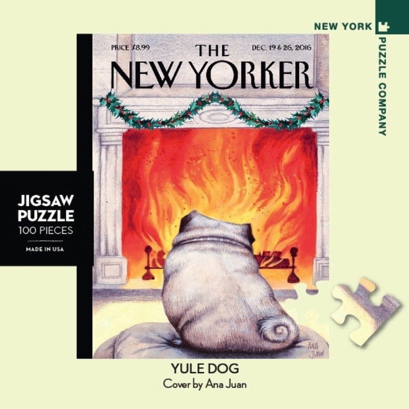 Yule Dog 100 Piece Mini Puzzle