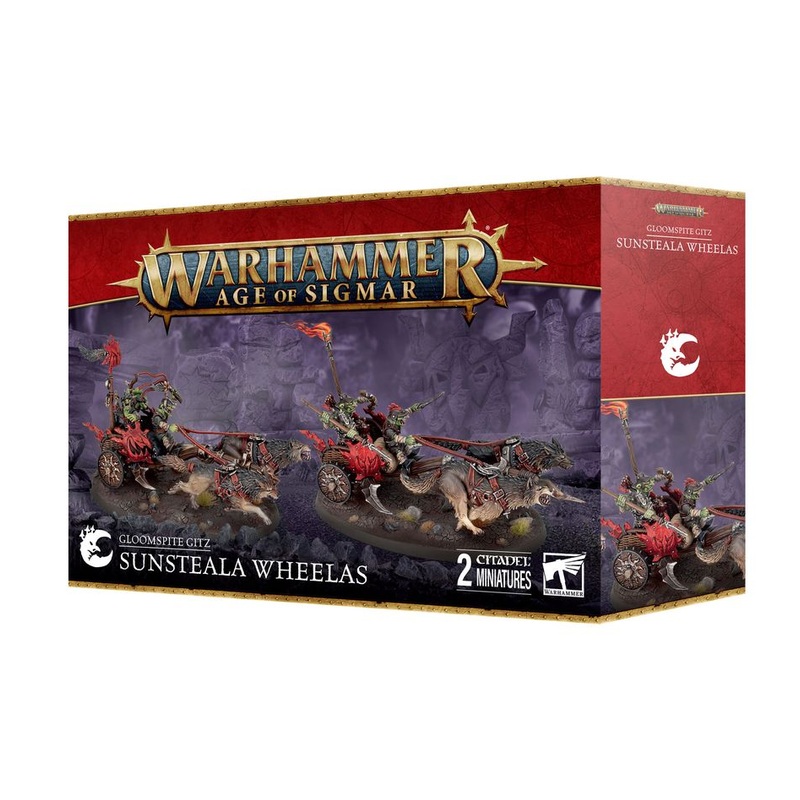 Age of Sigmar Gloomspite Gitz: Sunsteala Wheelas AoS GGZ Sunsteala Wheelas