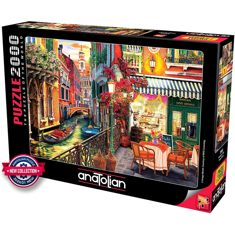 Anatolian – Venetian Cafe by Image World Jigsaw Puzzle (2000 Pieces)