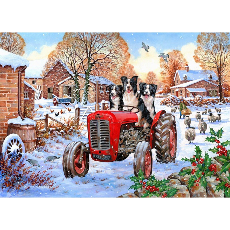 Beau, Belle & Bramble  1000 Piece Jigsaw Puzzle (HOP)