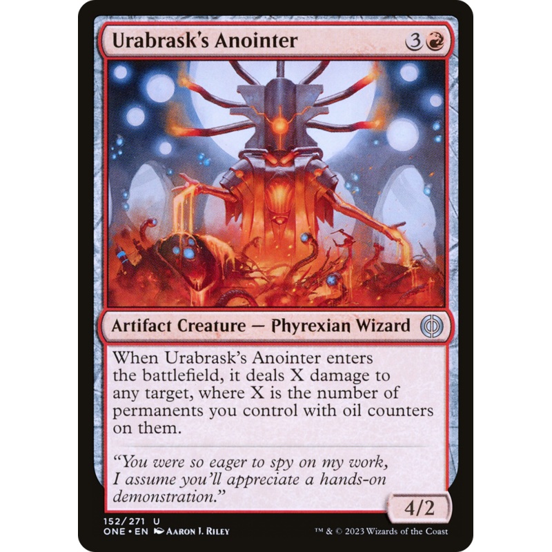 Urabrask’s Anointer (ONE-152) – Phyrexia: All Will Be One [Uncommon]