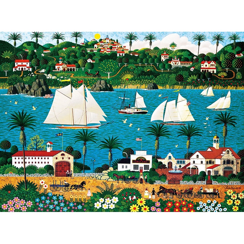 Buffalo Games Old California by Charles Wysocki – 1000Piece Jigsaw Puzzle by Puzzle