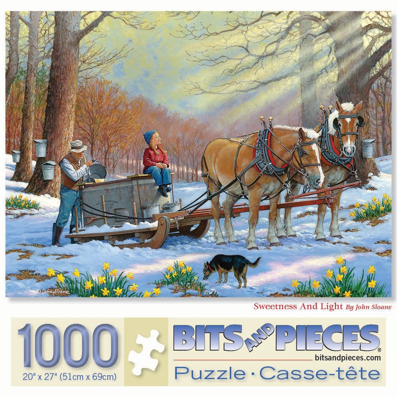 Bits and Pieces – John Sloane – Sweetness And Light Jigsaw Puzzle (1000 Pieces)
