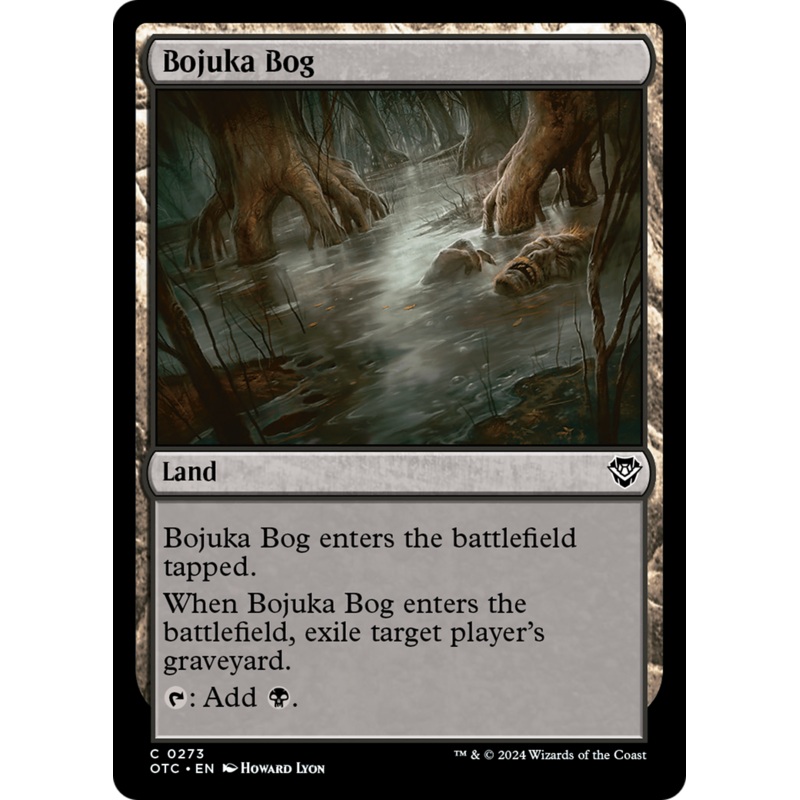 Bojuka Bog (OTC-273) – Outlaws of Thunder Junction Commander [Common]