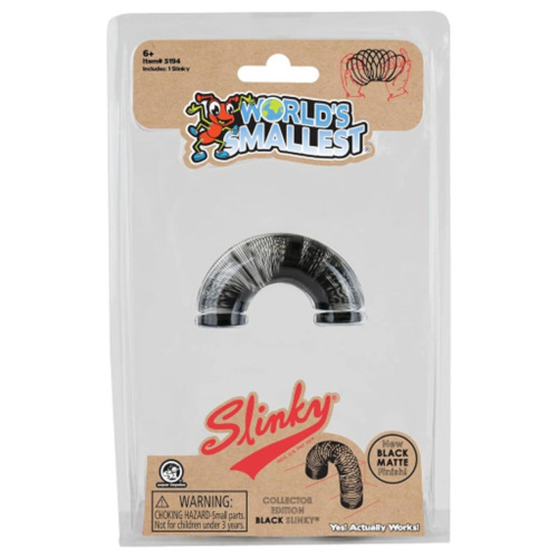 World’s Smallest Black Slinky 75th Anniversary