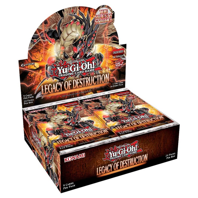 Yu-Gi-Oh! Legacy of Destruction Booster Box YGO Legacy of Destruction Box
