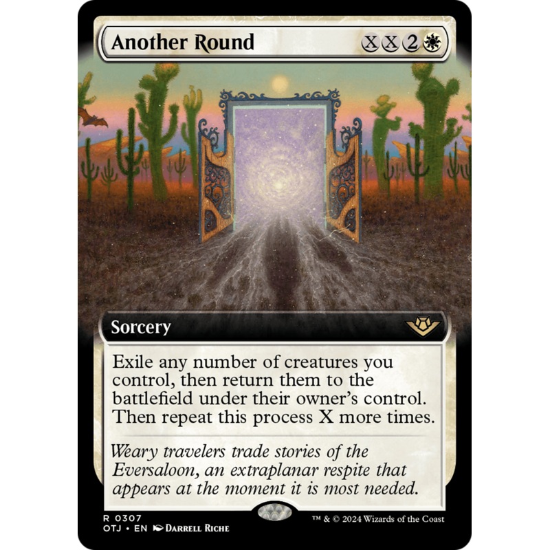 Another Round (OTJ-307) – Outlaws of Thunder Junction: (Extended Art) [Rare]