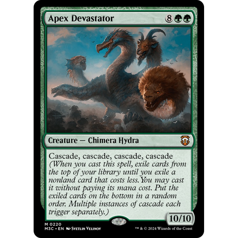 Apex Devastator (M3C-220) – Modern Horizons 3 Commander [Mythic]