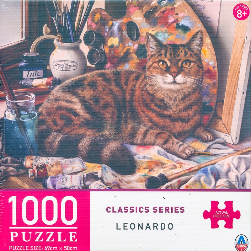 Arrow Puzzles – Classics Series – Leonardo by Geoff Tristram – 1000 Pieces