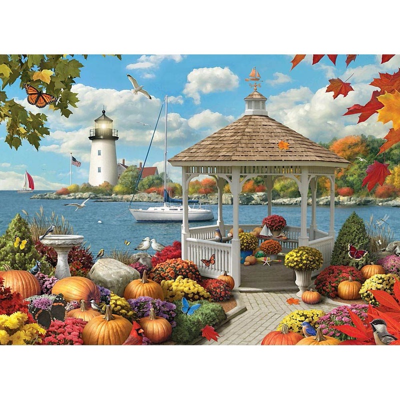 Bits and Pieces – Autumn Splendor II by Alan Giana Jigsaw Puzzle (1000 Pieces)