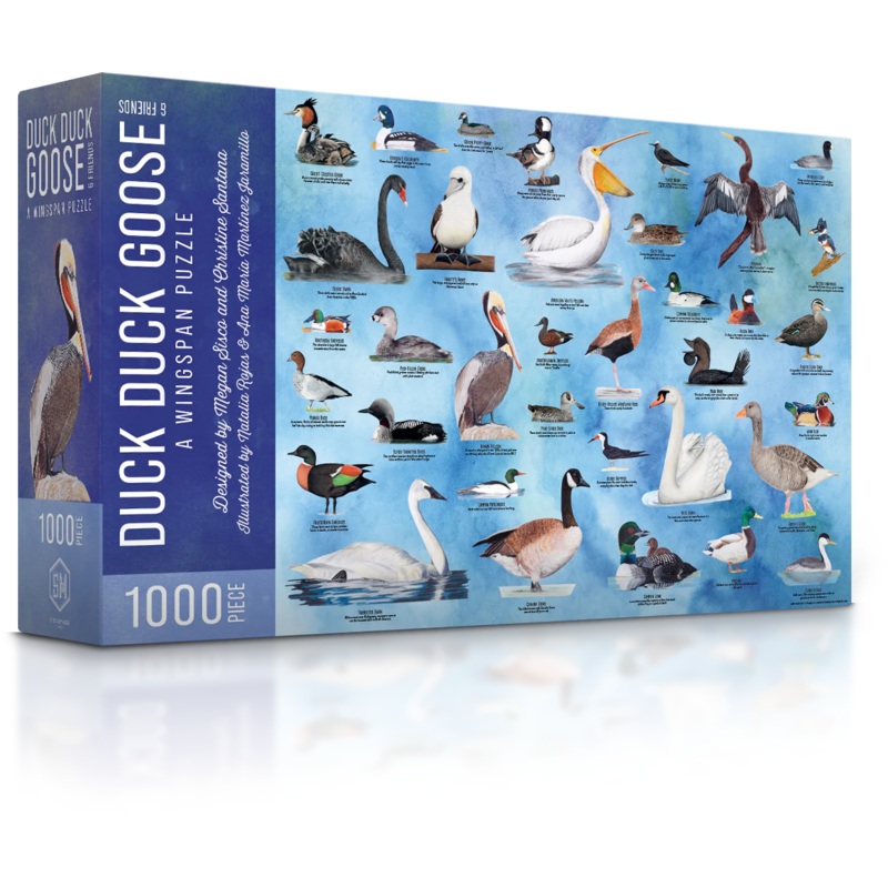 1000-Piece Wingspan Puzzle Board Game Accessory by Stonemaier Games