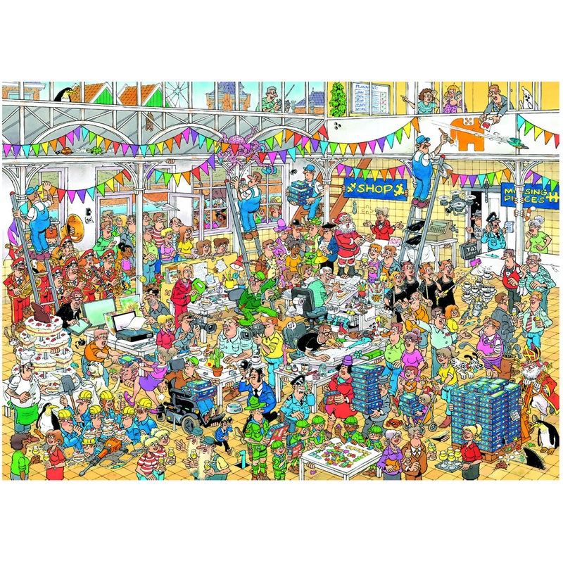 10th Anniversary by Jan Van Haasteren  1000 Piece Jigsaw Puzzle (Jan Van Haasteren)
