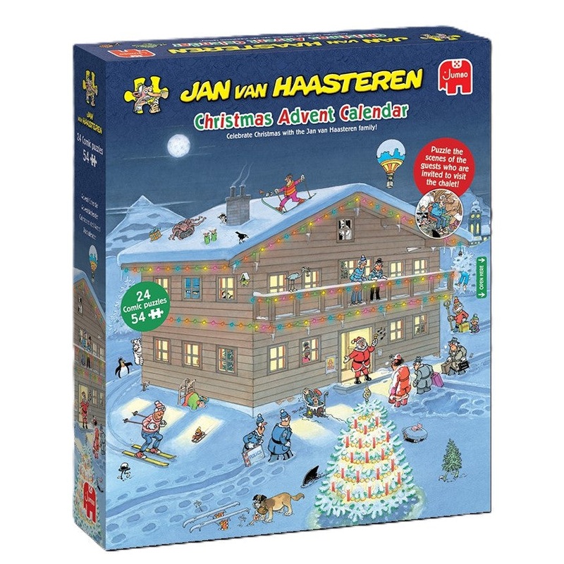2025 Advent Calendar by Jan Van Haasteren  24 x 54 Piece Jigsaw Puzzles (Jan Van Haasteren) (Copy)