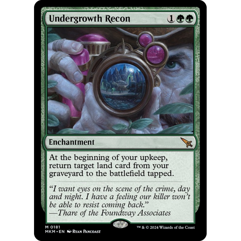 Undergrowth Recon (MKM-181) – Murders at Karlov Manor [Mythic]