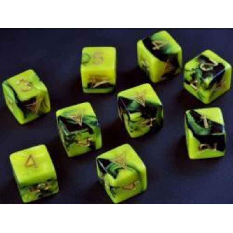 Yellow Sign Elder Dice (D6 Tube)