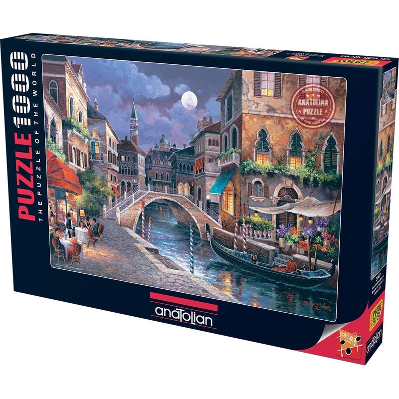 Anatolian – Streets of Venice II by James Lee Jigsaw Puzzle (1000 Pieces)