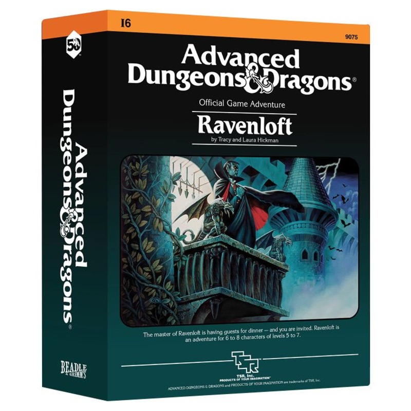 Classic Module Dice Collection: Ravenloft B&G Dice Ravenloft