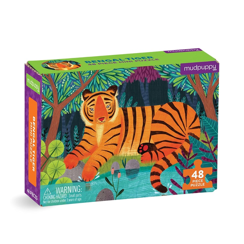 Bengal Tiger 48 Piece Mini Puzzle