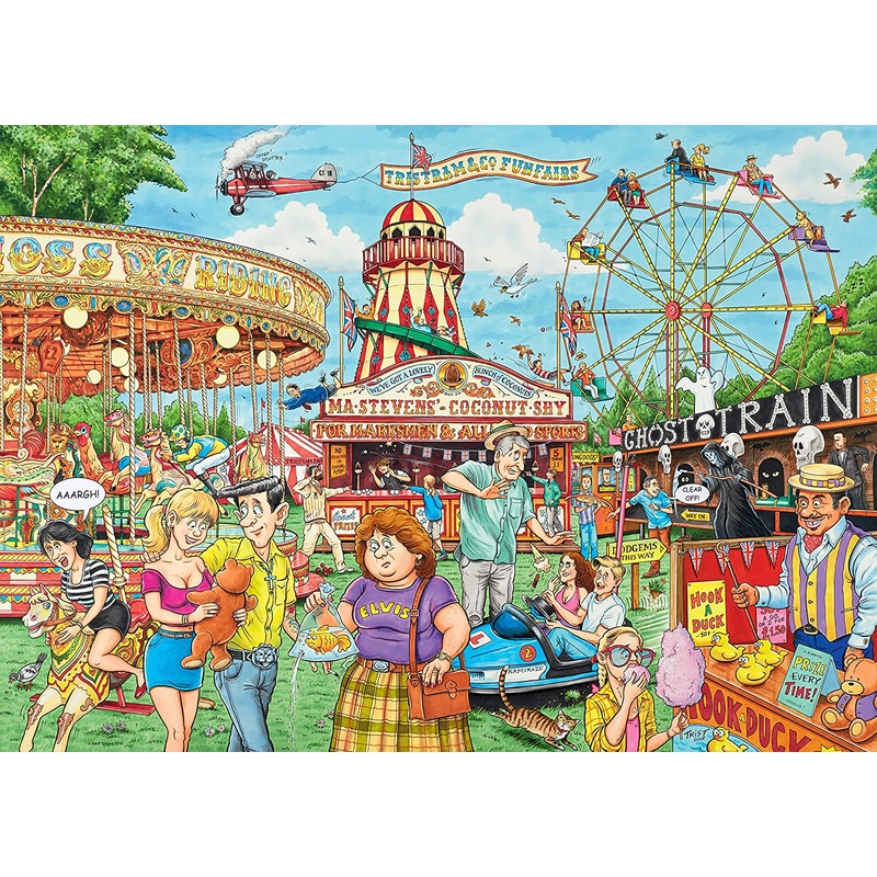 Best of British No.21 The Fairground  1000 Piece Jigsaw Puzzle (Ravensburger)