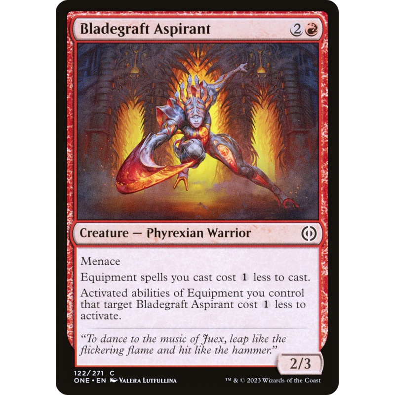 Bladegraft Aspirant (ONE-122) – Phyrexia: All Will Be One [Common]
