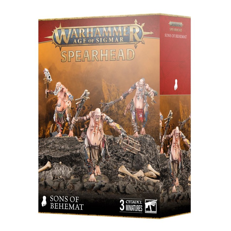 Age of Sigmar Spearhead: Sons of Behemat AoS SBT SPR