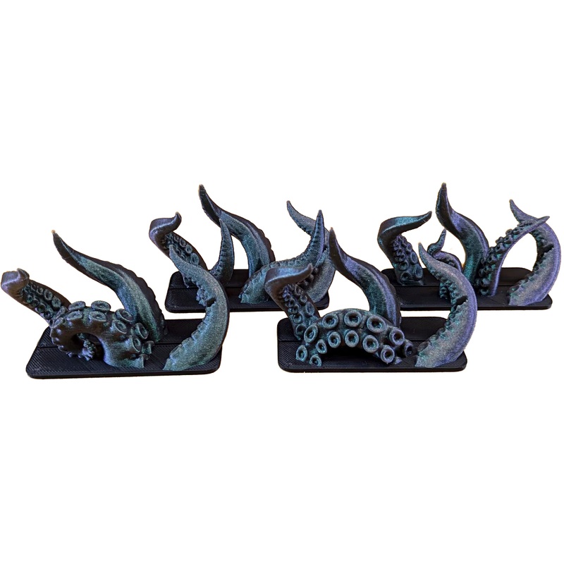 Top Shelf Gamer – Enemy Card Stands compatible with Arkham Horror LCG (set of 4)