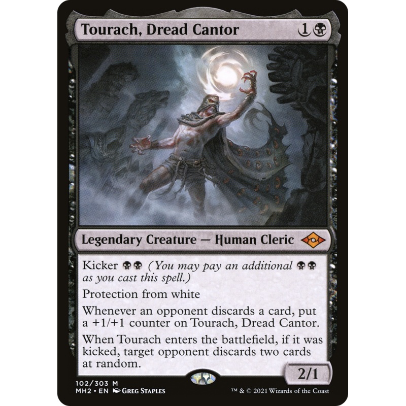 Tourach, Dread Cantor (MH2-102) – Modern Horizons 2 Foil [Mythic]
